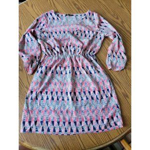 Depri Short Dress Geometric Size Medium